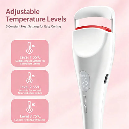 Electric eyelash curler, heated eyelash curler, electric eyelash curling device2026New model for the year