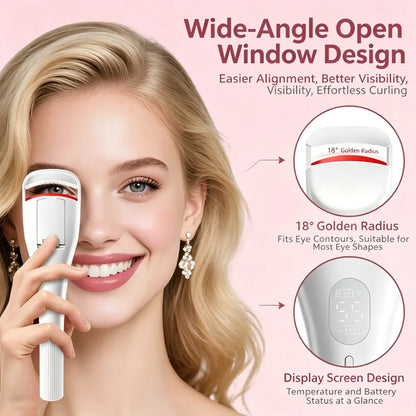 Electric eyelash curler, heated eyelash curler, electric eyelash curling device2026New model for the year