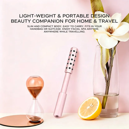 24‑Germanium‑Stone Facial Beauty Bar | Face & Neck Lifting Massage Roller